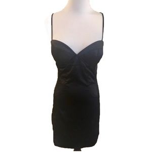 NWT Sexy Satin Bustier Bodycon Dress
